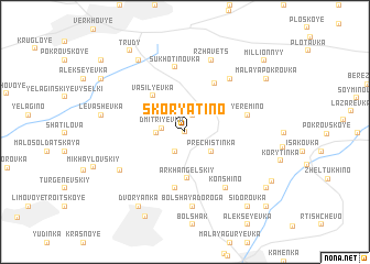 map of Skoryatino