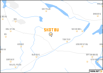 map of Skotbu