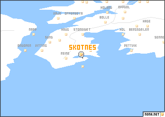 map of Skotnes