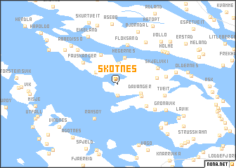 map of Skotnes