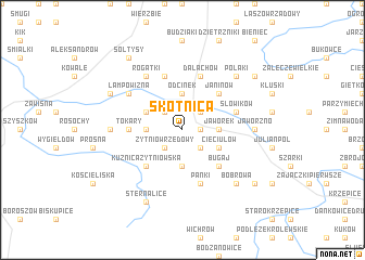 map of Skotnica