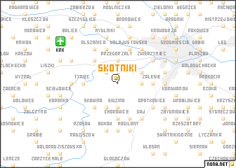 map of Skotniki