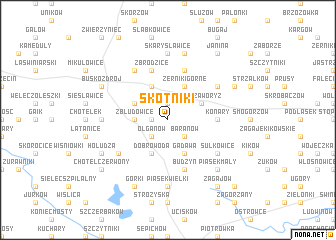 map of Skotniki