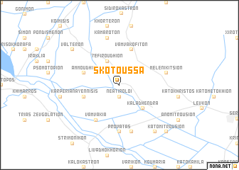 map of Skotoússa