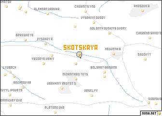 map of Skotskaya