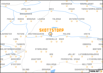 map of Skottstorp