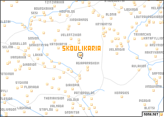 map of Skoulikariá