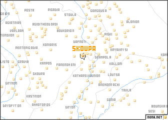 map of Skoúpa