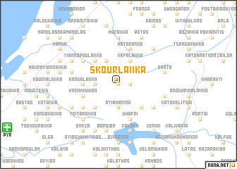 map of Skourlaíika