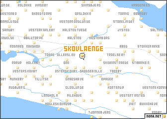 map of Skovlænge