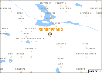 map of Skovorodka