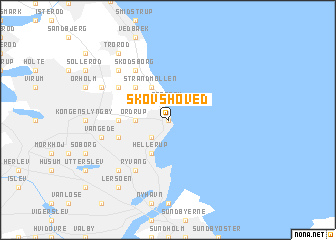 map of Skovshoved