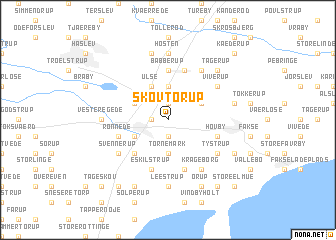 map of Skov-Torup