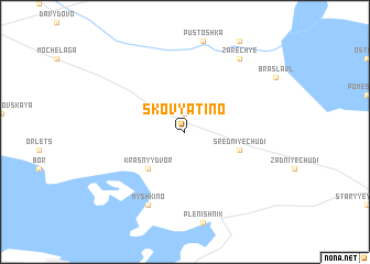 map of Skovyatino