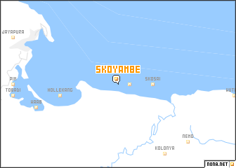 map of Skoyambe