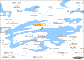 map of Skraatila