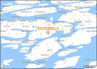 map of Skräbböle
