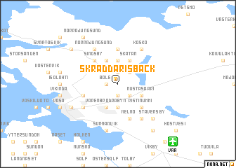 map of Skräddarisback