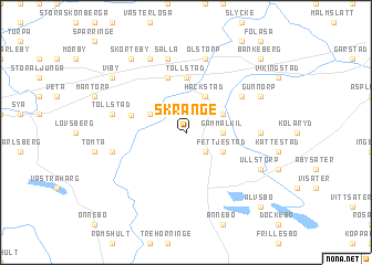 map of Skränge