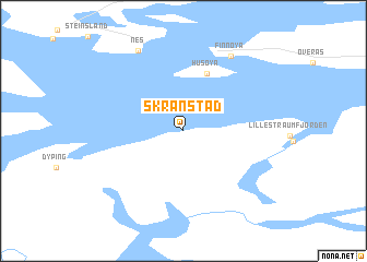 map of Skranstad