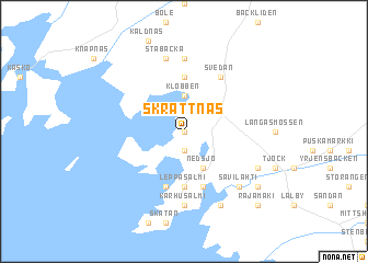 map of Skrattnäs