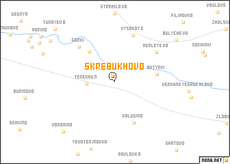 map of Skrebukhovo