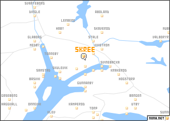 map of Skree