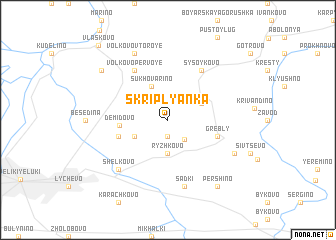 map of Skriplyanka