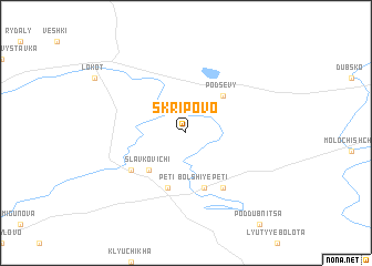 map of Skripovo