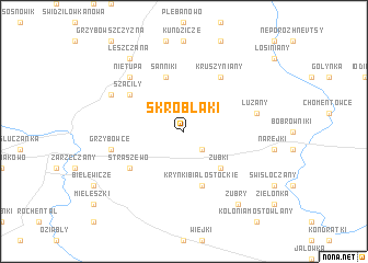 map of Skroblaki