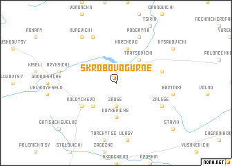 map of Skrobovo Gurne