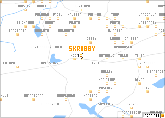 map of Skrubby