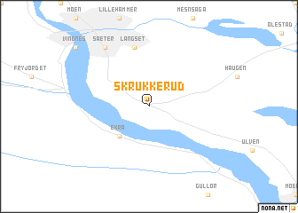 map of Skrukkerud