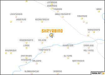 map of Skryabino