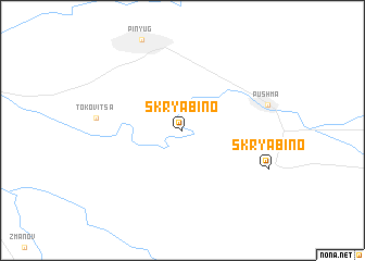 map of Skryabino