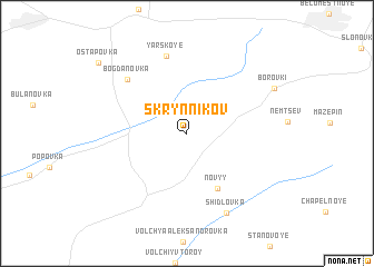 map of Skrynnikov