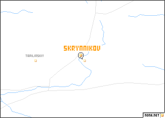 map of Skrynnikov