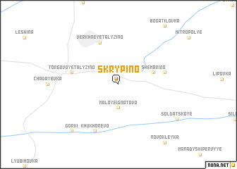 map of Skrypino