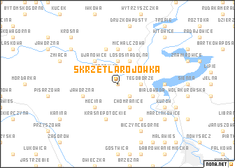 map of Skrzętla Rojówka