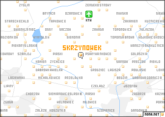 map of Skrzynówek