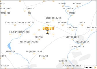 map of Skubii