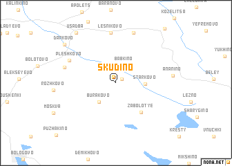 map of Skudino