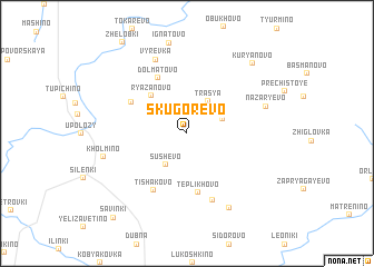 map of Skugorevo