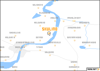 map of Skulino