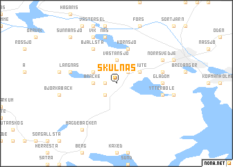 map of Skulnäs