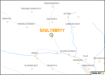 map of Skulyabnyy
