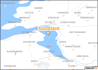 map of Skunosovo