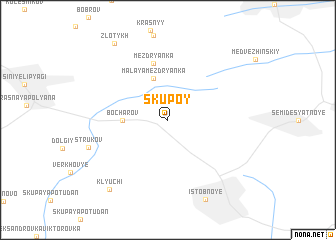 map of Skupoy