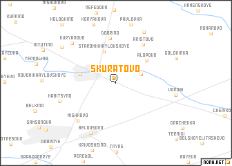 map of Skuratovo