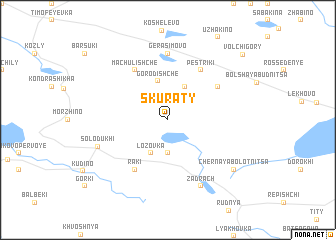 map of Skuraty